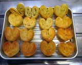 型不要で簡単♡ハート形チョコがけ春巻パイ作り方5写真