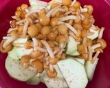 とろとろ❤︎茄子となめこのレンジ蒸し作り方3写真