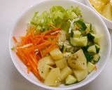 簡単！栄養サラダ作り方2写真