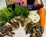 秋の味覚でガパオライス作り方1写真