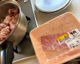 豚バラ骨つき肉とかんぴょうと大根煮作り方2写真