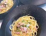 家族に人気!ペペロンチーノネギパスタ作り方7写真
