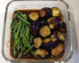いんげんとなすの揚げびたし（中華風）作り方4写真