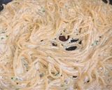 子供大好き！辛子明太子クリームパスタ！作り方7写真