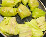 キャベツの包み蒸しすまし顔とともに🤣作り方9写真
