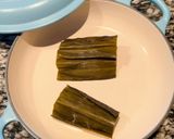 たらの昆布蒸し、ネギごま油風味作り方4写真