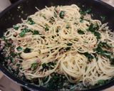 ニラのミートソースパスタ作り方7写真