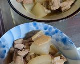 簡単★昼食!「とり肉と大根の炊いたん」作り方5写真