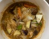 茄子椎茸さっぱり梅レモン洋風八宝回鍋肉風作り方15写真