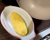 お手軽、卵１個のプレーンオムレツ作り方7写真