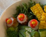 楽しくなっちゃう💕盛り付けサラダ🥗作り方4写真
