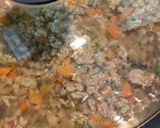完了期・幼児食　ごぼうそぼろ丼　作り方3写真
