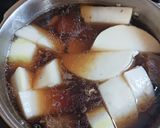 牛モモ肉と大根のしょうが煮（圧力なべ）作り方3写真