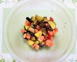 夏の夕飯簡単トマトでさっぱりラタトゥイユ作り方8写真