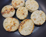 梅しそコンビが最強◎れんこんの挟み焼き作り方3写真
