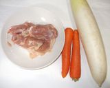 鶏肉大根コンソメ煮♪簡単レシピ野菜料理作り方1写真