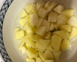 お弁当おかず③イモとウインナー炒め作り方1写真