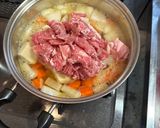 こうや豆腐と大根の煮物作り方4写真
