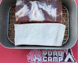 兄貴の手作りベーコン.キャンプ作り方3写真