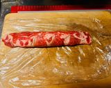 トリュフ香る豚肉のヤングコーン巻き作り方3写真
