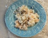 明太子（あかり）と塩昆布のおにぎり作り方4写真
