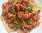 🇹🇭タイ風！豚×玉ねぎ🫑炒め🔥酒沼オツマミ作り方7写真