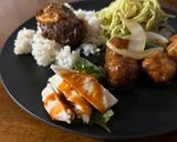 みんな大好き！作りおき　チーズinハンバーグ作り方4写真