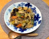 　きのこたっぷり五目あんかけご飯作り方9写真