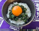 横浜発♡モロヘイヤの卵かけご飯作り方6写真