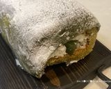 和風ロールケーキの抹茶求肥包み作り方54写真