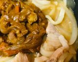 のこったカレーを使い倒す●豚カレーうどん作り方2写真