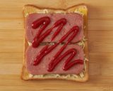 ORAMランチョンミート とたまごのサンドイッチ作り方8写真