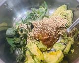 🥑アボカドと酒盗を和えて味付け海苔乗っけ作り方5写真