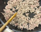 豚コマのにんにく味噌バター炒め作り方1写真