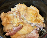 簡単もつ煮風！鶏肉と根菜の煮込み作り方2写真