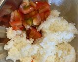 超簡単リゾット風トマトまぜご飯作り方2写真