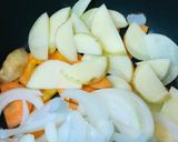 ゆるカレー●ゆるめてつくるチキン卵カレー作り方1写真