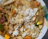 お一人様野菜たっぷり洋風オイトマト味炒飯作り方17写真