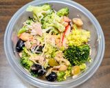 冷凍ブロッコリーと蒸し豆のカニカマサラダ作り方4写真