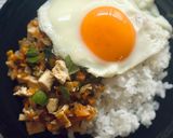 油揚げ×厚揚げW使い！肉なし大満足ガパオ作り方3写真