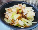 10分でできる！豚バラ☆キャベ塩だれ炒め作り方5写真