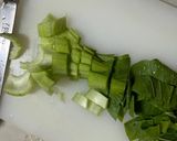 モヤシとチンゲン菜のスープ作り方3写真