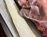 簡単 なす 肉詰 バーベキュー BBQ作り方2写真