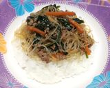 簡単!ずぼらスタミナ丼作り方6写真