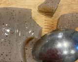 お惣菜！蒟蒻と蕗の味噌煮作り方1写真