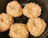 味噌でコク旨!肉汁ハンバーグ作り方6写真