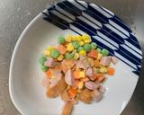 レンジオイクリームレモン味オムライス弁当作り方1写真