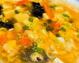 豆腐と卵の中華スープ作り方6写真