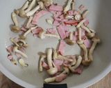 ベーコンきのこのバター醤油パスタ作り方2写真