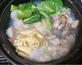 中国料理アレンジ！豆腐皮と海鮮煮込み作り方6写真